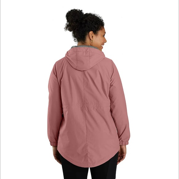 CARHARTT ROCKFORD HOODED COAT - RELAXED FIT - LIGHTWEIGHT -  SZ MED. WINE. EUC - Picture 3 of 15